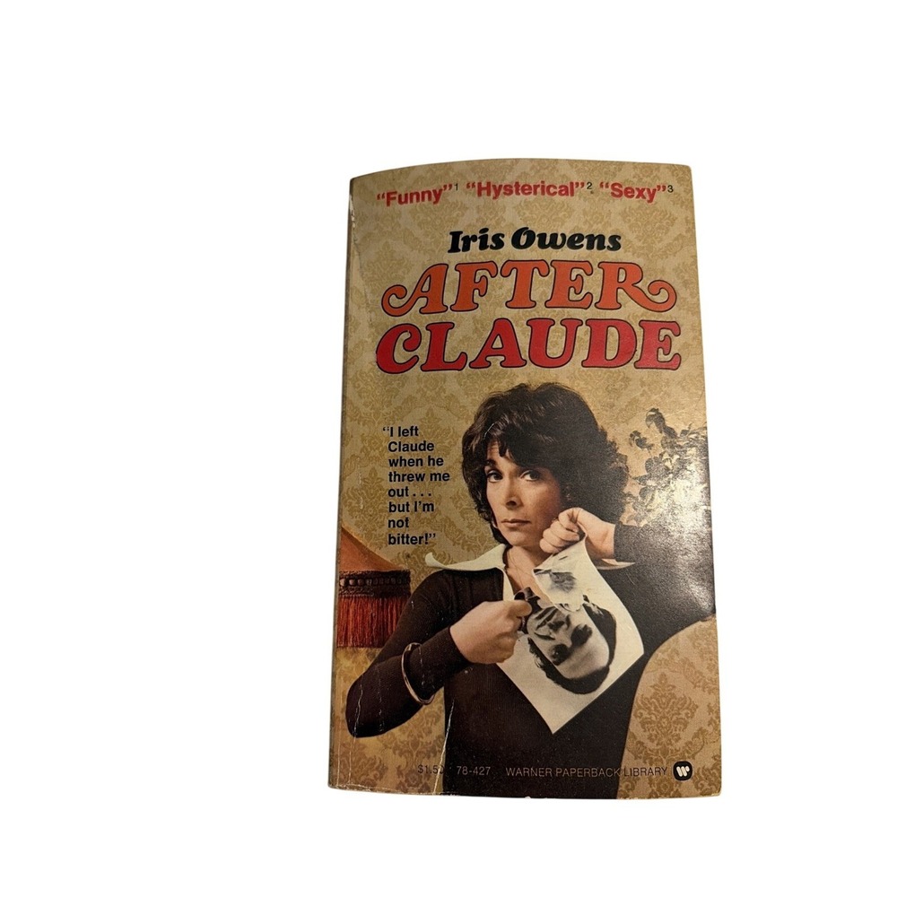 After Claude Iris Owens Paperback Satire Tan First Printing Vintage 1974